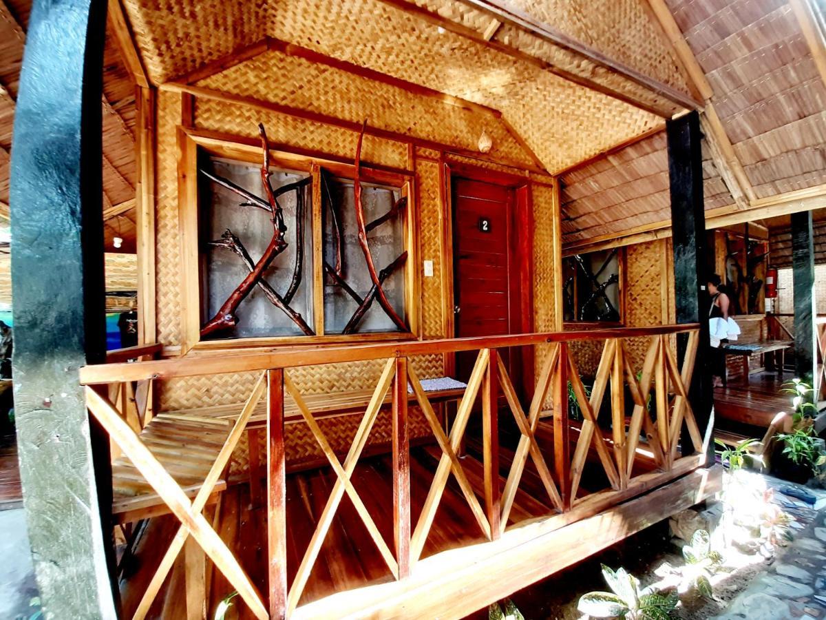 Castaway Native Huts Leilighet San Vicente  Eksteriør bilde