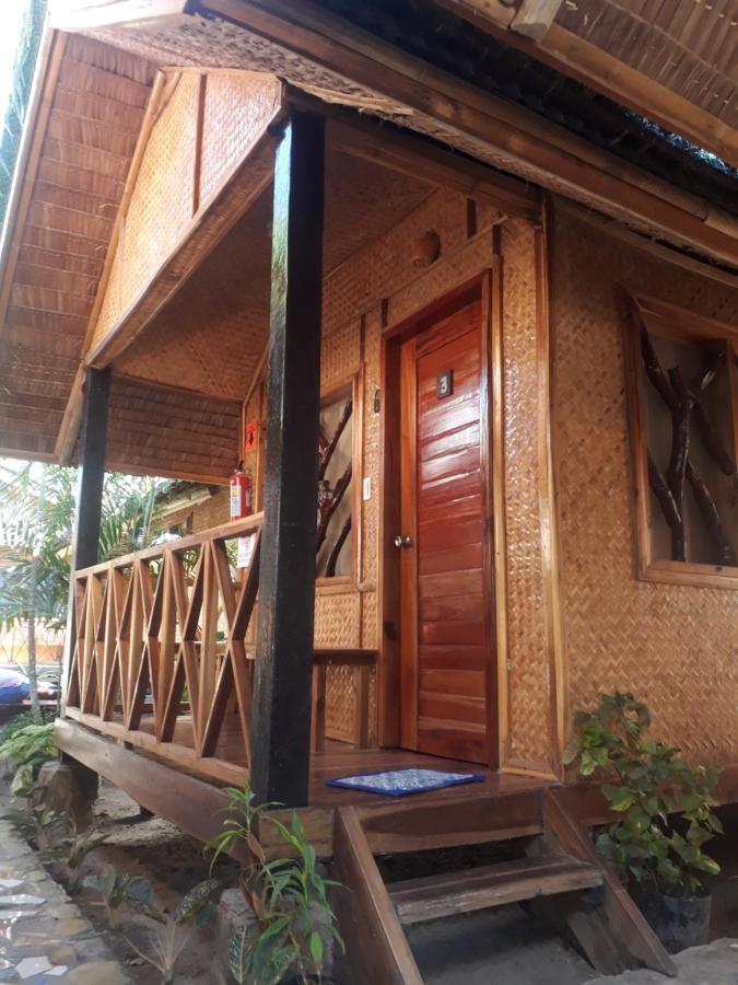 Castaway Native Huts Leilighet San Vicente  Eksteriør bilde
